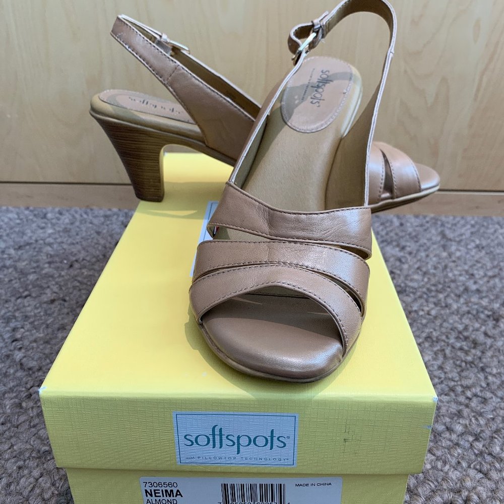 Softspots Neima Heel Almond